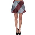 Textile Geometric Retro Pattern Skater Skirt View1