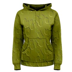 Olive Bubble Wallpaper Background Women s Pullover Hoodie by Simbadda