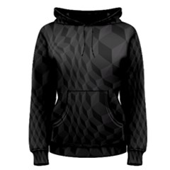 Pattern Dark Texture Background Women s Pullover Hoodie by Simbadda