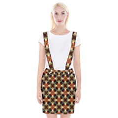 Kaleidoscope Image Background Suspender Skirt by Simbadda