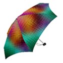 Colourful Weave Background Mini Folding Umbrellas View2