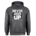 Never give up - Men s Pullover Hoodie View1