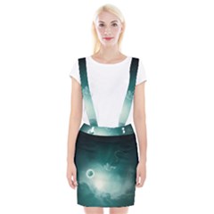 Astronaut Space Travel Gravity Suspender Skirt by Simbadda