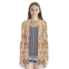 Patterns Flowers Petals Shape Background Cardigans by Simbadda