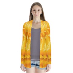 Yellow Neon Flowers Cardigans by Simbadda