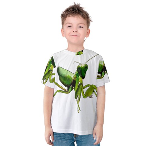 Mantis Kids  Cotton Tee by Valentinaart