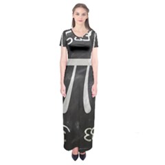 Pi Short Sleeve Maxi Dress by Valentinaart