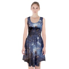 Large Magellanic Cloud Racerback Midi Dress by SpaceShop