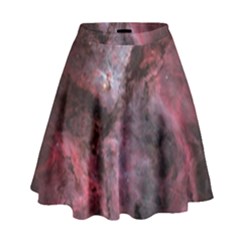 Carina Peach 4553 High Waist Skirt by SpaceShop