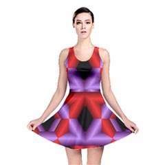 Star Of David Reversible Skater Dress by Simbadda