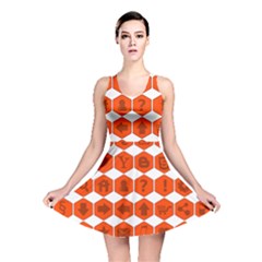 Icon Library Web Icons Internet Social Networks Reversible Skater Dress by Simbadda