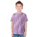 Purple pattern Kids  Cotton Tee View1