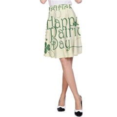 Irish St Patrick S Day Ireland A-line Skirt by Simbadda