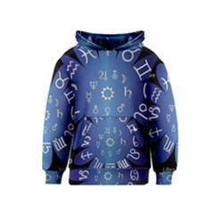 Astrology Birth Signs Chart Kids  Pullover Hoodie by Amaryn4rt