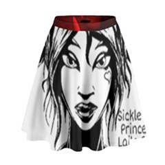 Sickle Cell Is Me Picsart 1482705574799 High Waist Skirt by shawnstestimony