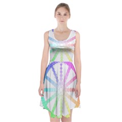 Polygon Evolution Wheel Geometry Racerback Midi Dress by Amaryn4rt