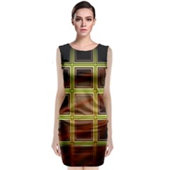 Drawing Of A Color Fractal Window Classic Sleeveless Midi Dress by Amaryn4rt