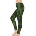 Camouflage Green Army Texture Leggings  View3