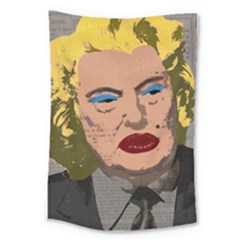 Happy Birthday Mr  President  Large Tapestry by Valentinaart