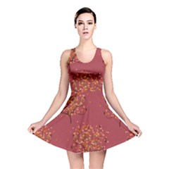 Beautiful Tree Background Pattern Reversible Skater Dress by Simbadda