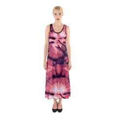 Magenta Tie Dye 2 Sleeveless Maxi Dress by CoolDesigns