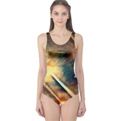 Light Space One Piece Swimsuit by DeneWestUK