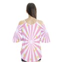 Hurak Pink Star Yellow Hole Sunlight Light Flutter Tees View2