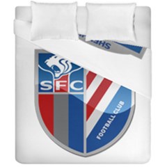 Shanghai Greenland Shenhua F C  Duvet Cover Double Side (california King Size) by Valentinaart