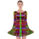 Galileo Galilei Reincarnation Abstract Character Long Sleeve Skater Dress View1