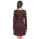 Dollar Sign Graphic Pattern Flare Dress View2