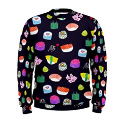 Japanese Food Sushi Fish Men s Sweatshirt by Mariart