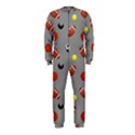 Balltiled Grey Ball Tennis Football Basketball Billiards OnePiece Jumpsuit (Kids) View1