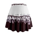 Bubbles In Red Wine Mini Flare Skirt View2