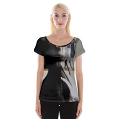 Burnt Women s Cap Sleeve Top by mugebasakart