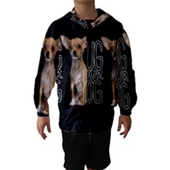 Chihuahua Hooded Wind Breaker (kids) by Valentinaart