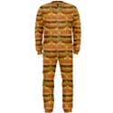 Delicious Burger Pattern OnePiece Jumpsuit (Men)  View1