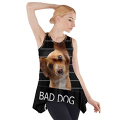 Bad Dog Side Drop Tank Tunic by Valentinaart