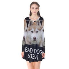 Bad Dog Flare Dress by Valentinaart