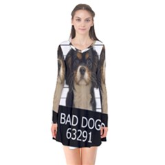 Bad Dog Flare Dress by Valentinaart