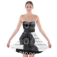 Bad Dog Strapless Bra Top Dress by Valentinaart