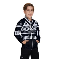 Illuminati Wind Breaker (kids) by Valentinaart