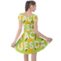 Bread Taco Tuesday Cap Sleeve Dresses View2