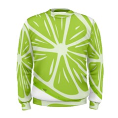 Gerald Lime Green Men s Sweatshirt by Mariart