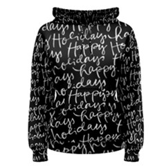 Happy Holidays Women s Pullover Hoodie by Mariart