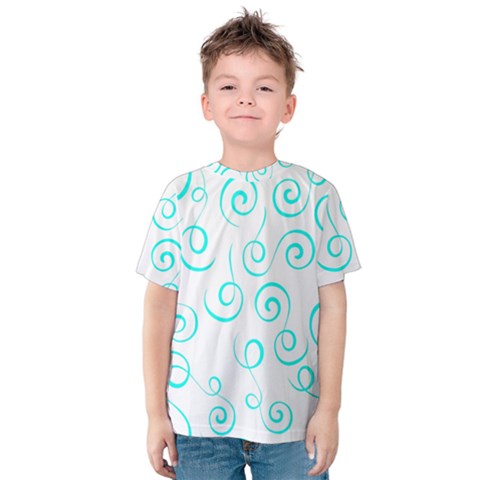 Pattern Kids  Cotton Tee by ValentinaDesign