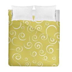 Floral Pattern Duvet Cover Double Side (full/ Double Size) by ValentinaDesign