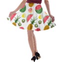 Fruits Pattern A-line Skater Skirt View2