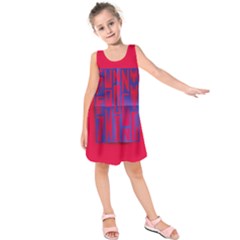 Funny Foggy Thing Kids  Sleeveless Dress by Nexatart