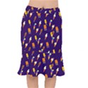 Seamless Ice Cream Pattern Mermaid Skirt View1