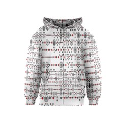 Bioplex Maps Molecular Chemistry Of Mathematical Physics Small Army Circle Kids  Zipper Hoodie by Mariart